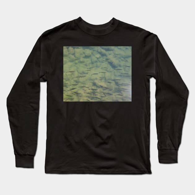 River Fish Long Sleeve T-Shirt by HFGJewels